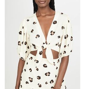 NWT Red Carter Paola Top